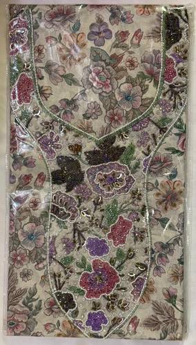 Mukhawar Indian Cotton & Silk Luxury Hand Embroidery BSH083
