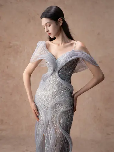 Mermaid Princess Dress  فستان 