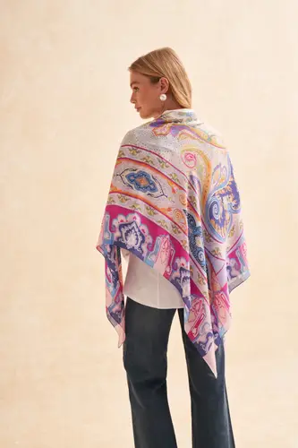 Calvin Shoulder Shawl Lilac شال كتف كالفن لون بنفسجي فاتح