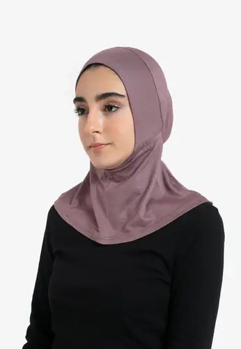 Full Coverage Hijab Cap - Bedrock 33208-AL06 غطاء حجاب كامل التغطية