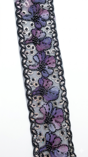 كلف مطرزة 014 Embroidered Lace
