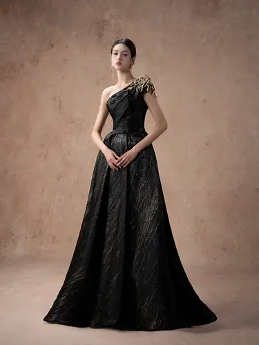 Bamboo Rhythm Dress  فستان 