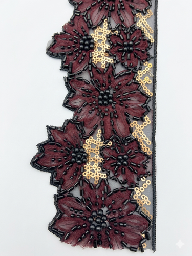كلف مطرزة 005 Embroidered Lace