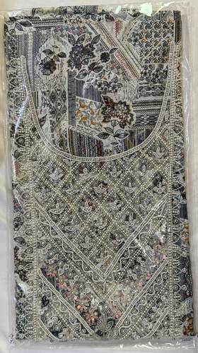 Mukhawar Kashmir  Cotton Luxury Hand Embroidery BSH145