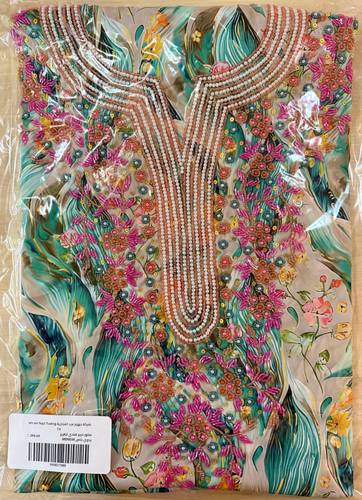Mukhawar Indian Silk Special Hand Embroidery  MDN038