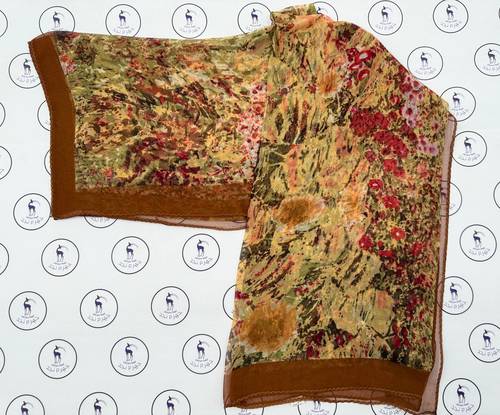 Silk Georgette Scarf - Model 112529