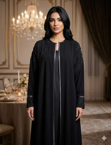 Royal Black Crepe Blazer NajdbyR3