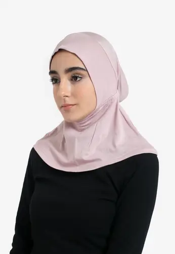Full Coverage Hijab Cap - Flamingo 33143-AL05 غطاء حجاب كامل التغطية
