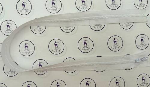 Zipper Plastic Long White سحاب بلاستيك طويل أبيض
