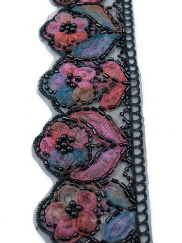 كلف مطرزة 010 Embroidered Lace
