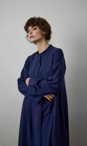 TENCEL PLEATED LONG SET (2143)  طقم تينسل طويل مطوي 