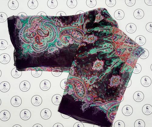 Silk Georgette Scarf - Model 112535