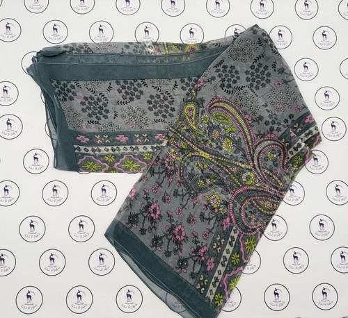 Silk Georgette Scarf - Model 112516