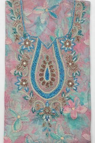 Mukhawar Cotton India Hand Made Stich Purple RMSH16