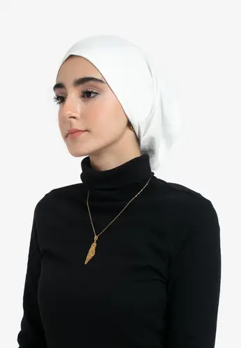 Tube Hijab Under-Cap - Off-White 11037-AL22 غطاء حجاب أنبوبي 