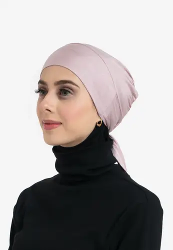 Tie-Back Hijab Under-Cap - Flamingo 22143-AL14 غطاء رأس داخلي للحجاب برباط خلفي