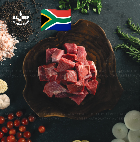 10 kg of veal meat cubes
