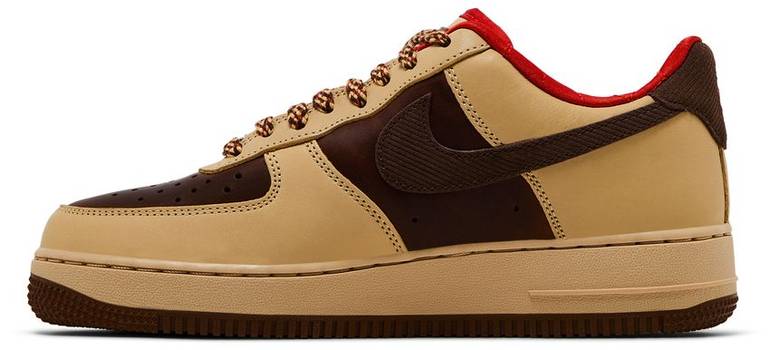 Nike Air Force 1 ’07 Brown & Beige Sneakers