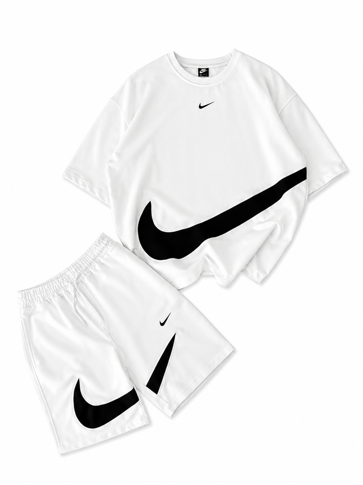 Nike White Casual Sports Set