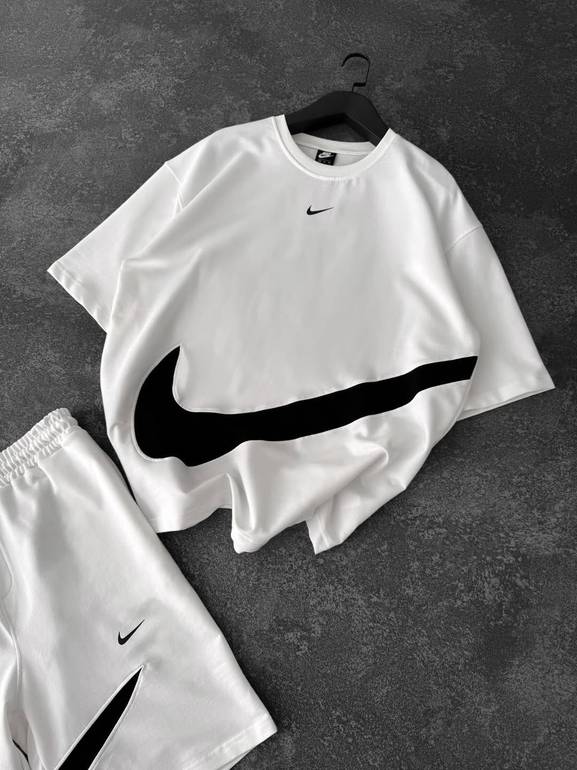 Nike White Casual Sports Set