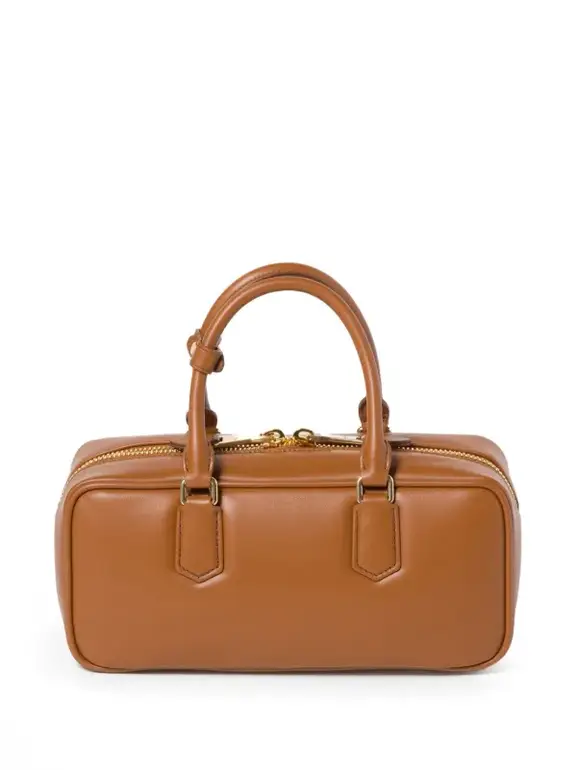 Miu Miu Brown Leather Handbag – Elegant Luxury Design