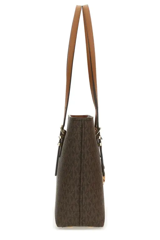 Michael Kors MK Monogram Tote Bag – Brown