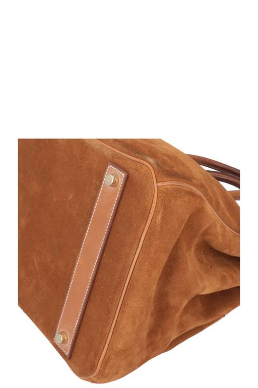 Hermes Birkin Leather Top Handle Bag – Brown