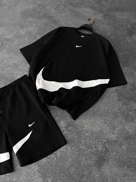 Nike Black Oversized Sports Set