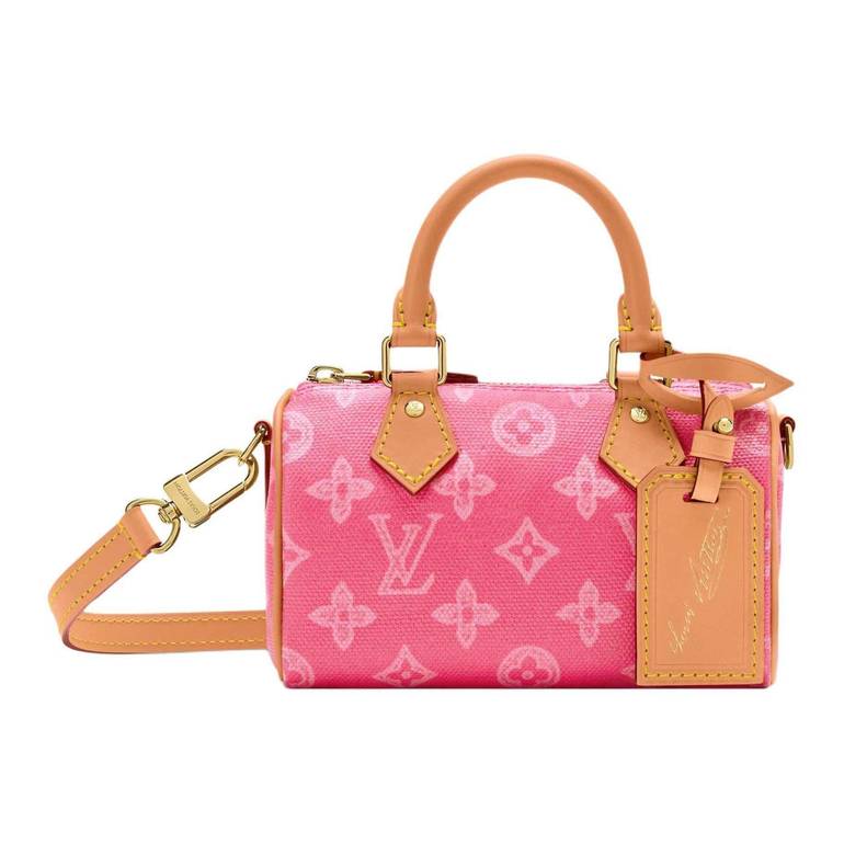 Louis Vuitton Nano Speedy Bag Pink