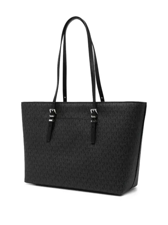 شنطة كتف Michael Kors بنقشة MK Monogram – أسود