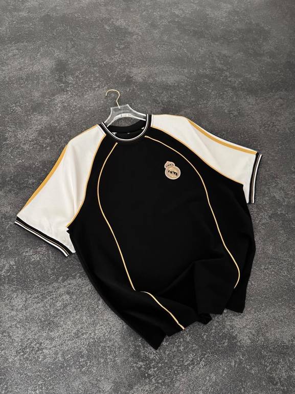 Real Madrid Retro T-Shirt – Black / White