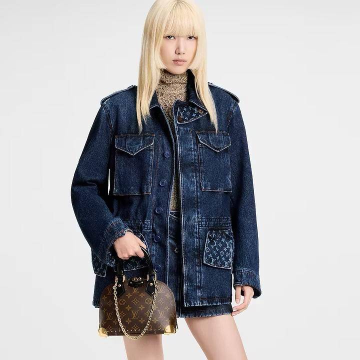 Louis Vuitton Monogram Alma Bag – Black Handle