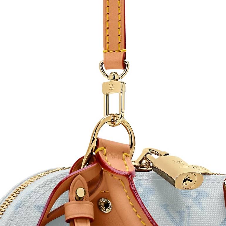 Louis Vuitton Alma Pastel Blue Bag