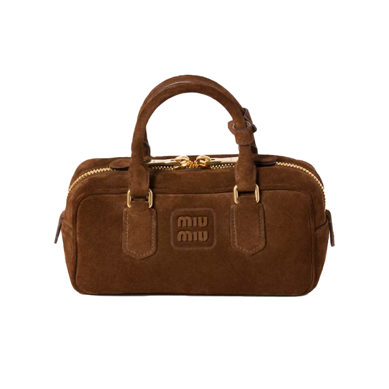 Miu Miu Brown Leather Handbag – Elegant Luxury Design
