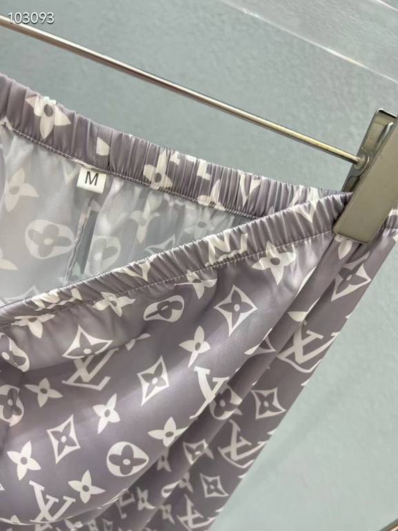 Luxury Monogram Pajama – Silver