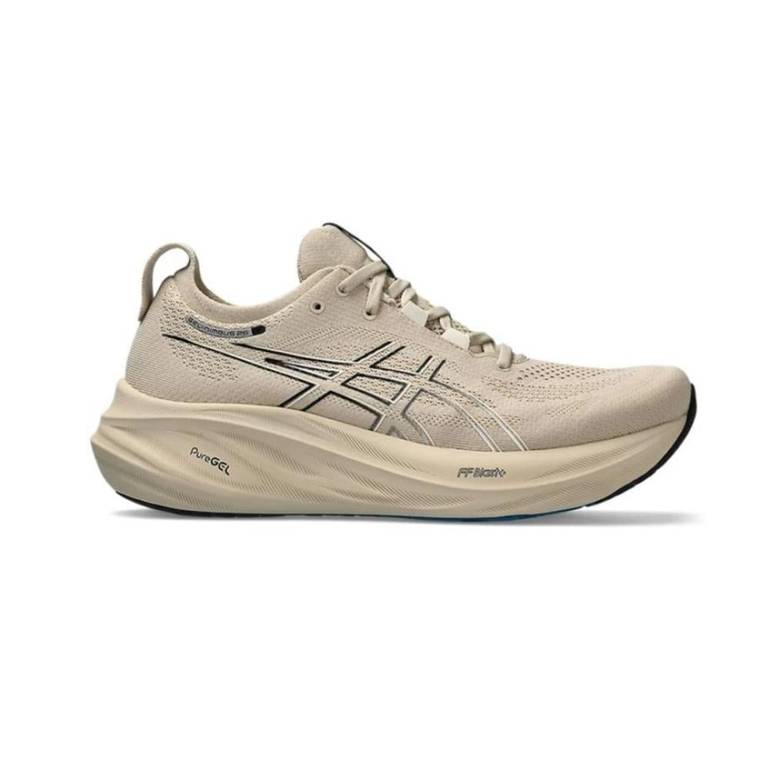 ASICS Gel-Nimbus 26 Beige Running Shoes