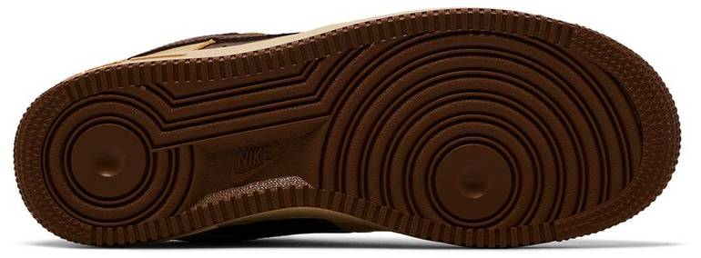 Nike Air Force 1 ’07 Brown & Beige Sneakers