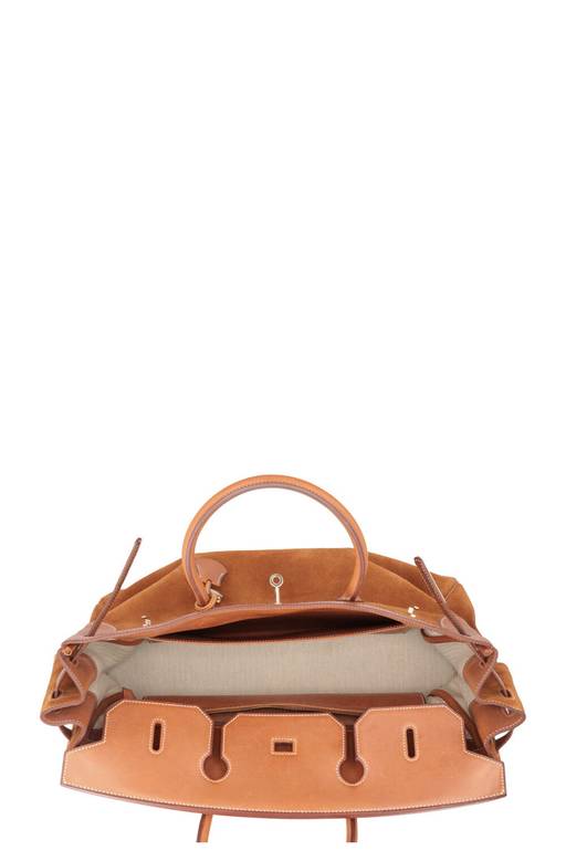 Hermes Birkin Leather Top Handle Bag – Brown