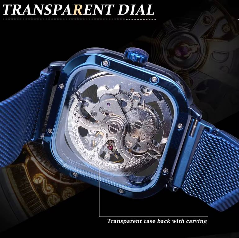 FORSINING Automatic Skeleton Watch – Luxury Mechanical Design