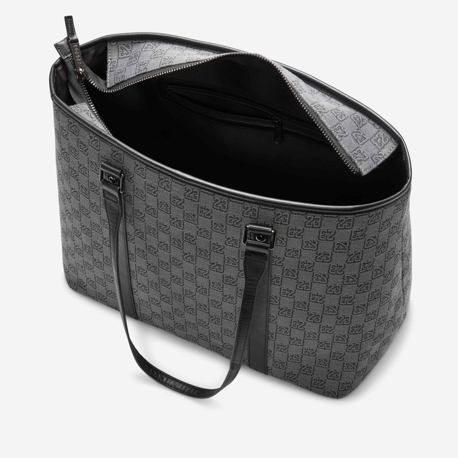 شنطة كتف Nike Jordan بتصميم Tote واسع – أسود