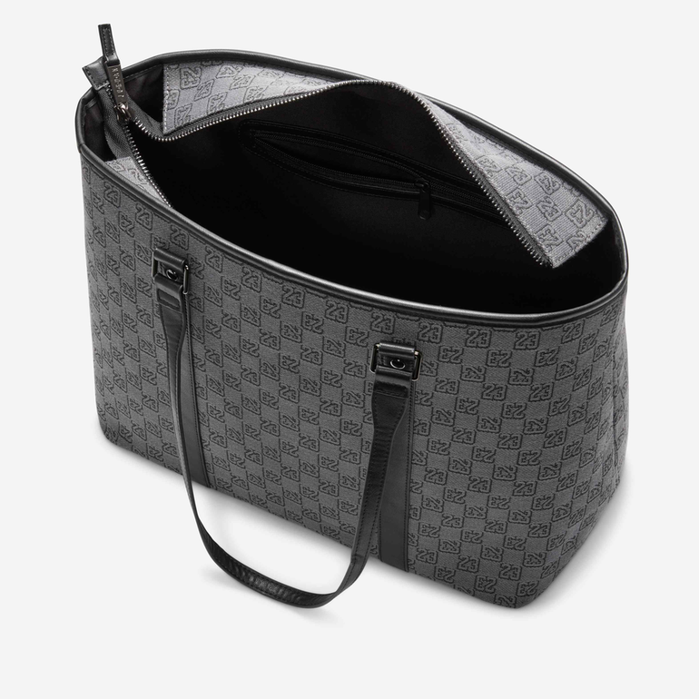 شنطة كتف Nike Jordan بتصميم Tote واسع – أسود