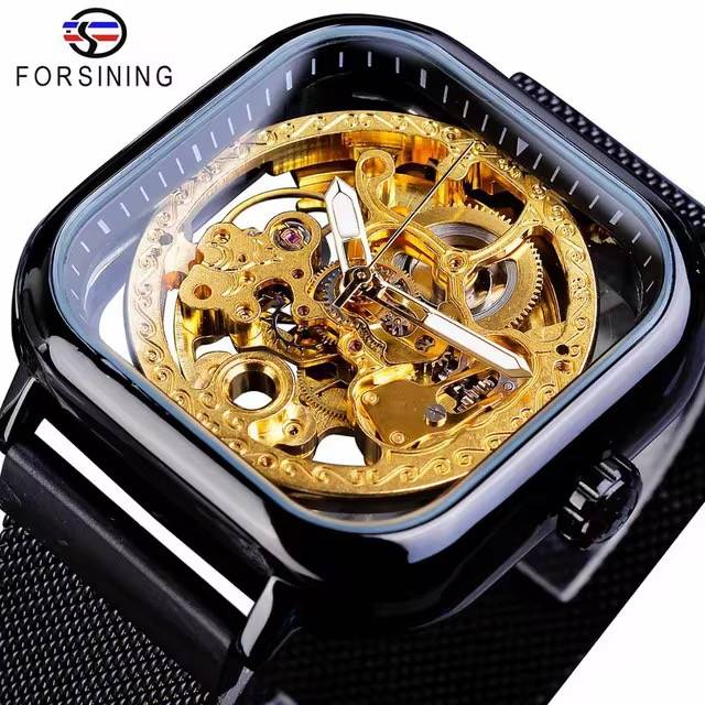 FORSINING Automatic Skeleton Watch – Luxury Mechanical Design