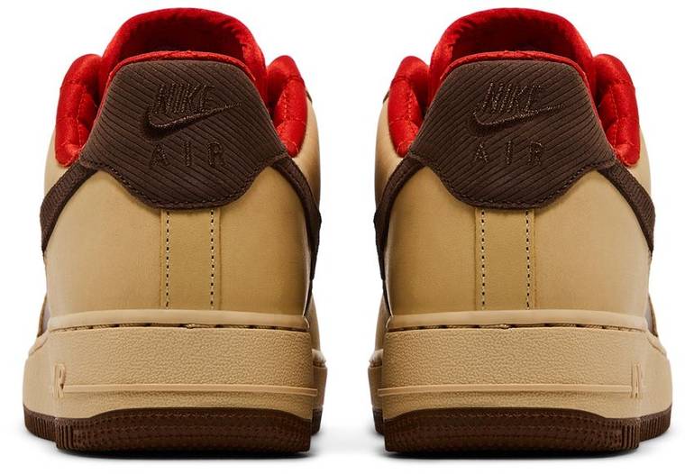 Nike Air Force 1 ’07 Brown & Beige Sneakers