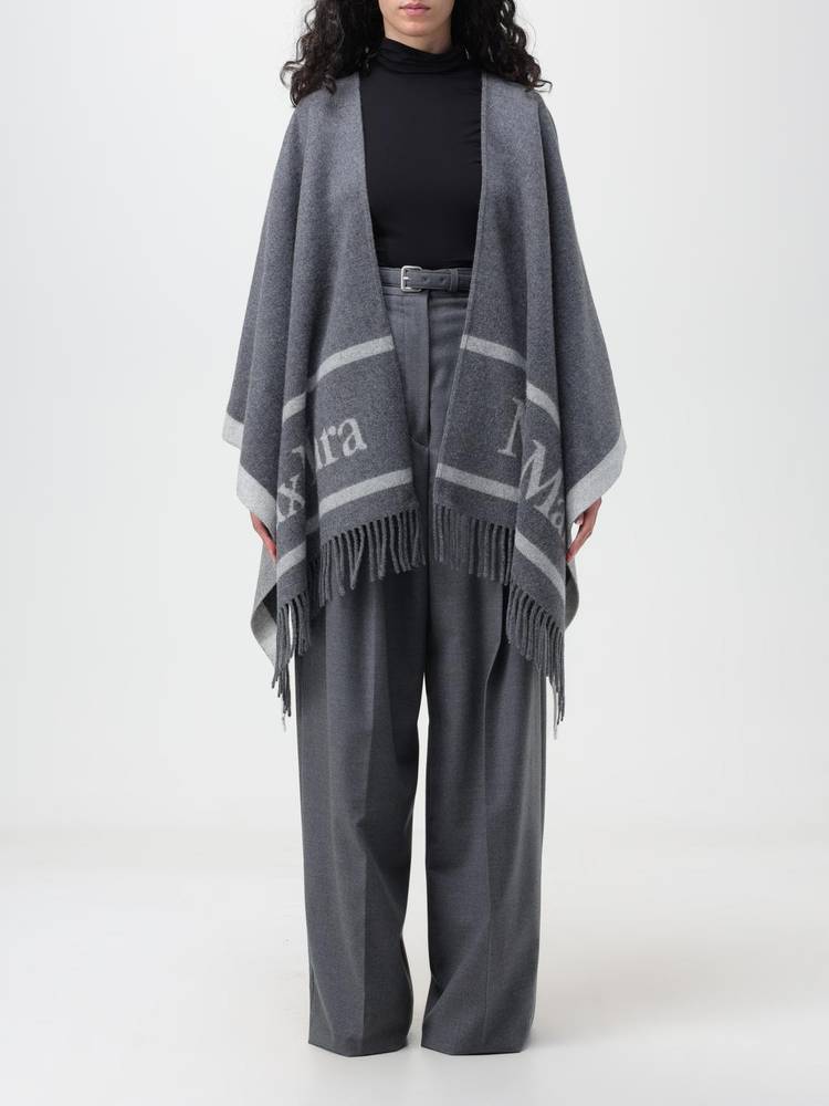 MaxMara سكارف رمادي