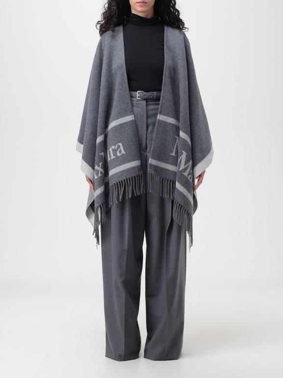 MaxMara سكارف رمادي