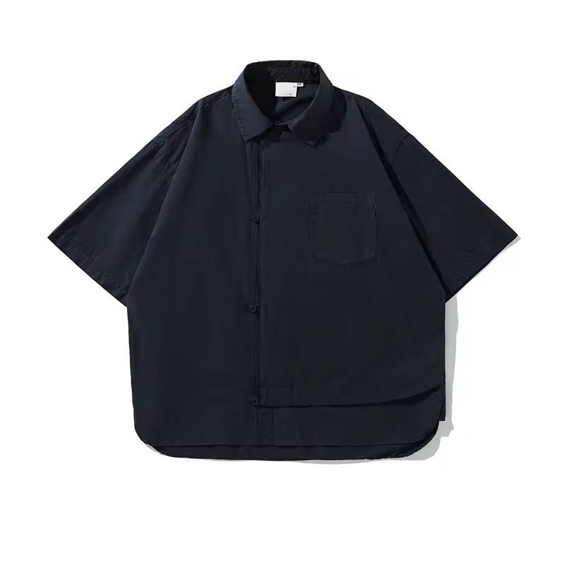 Minimal Oversized Short Sleeve Shirt