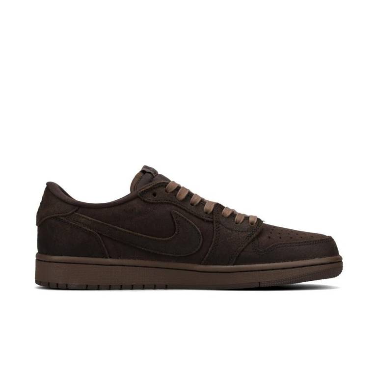 Brown Leather Sneakers Air Jordan Low