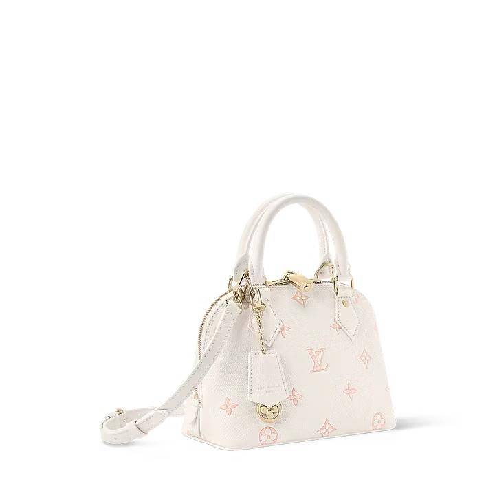 Louis Vuitton Alma Mini White Bag