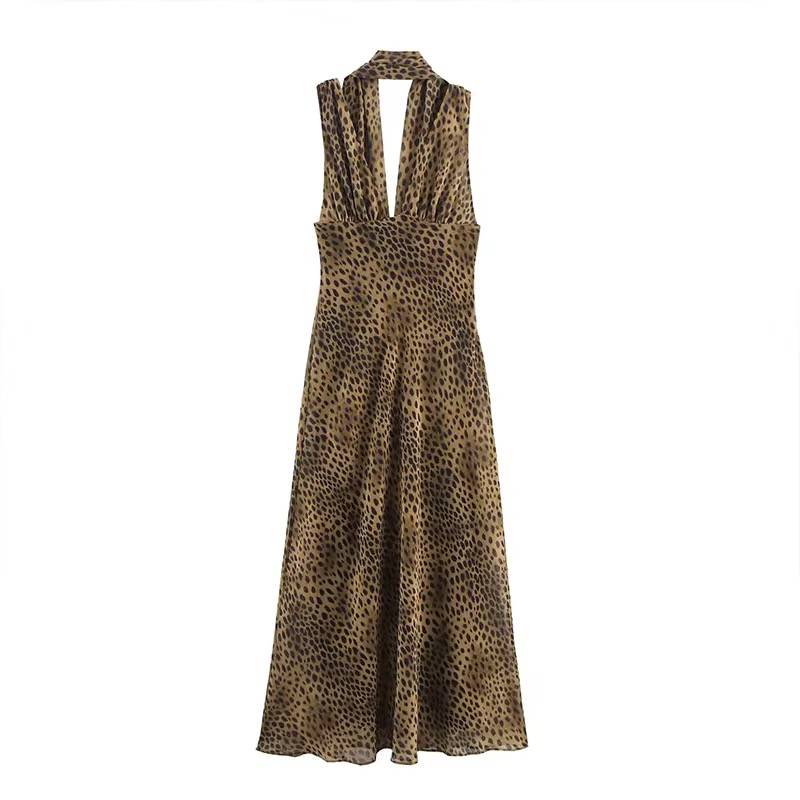 Savanna Deer Print Dress