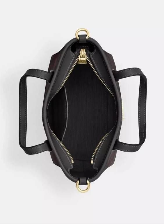COACH Mini Signature Tote Bag – Brown